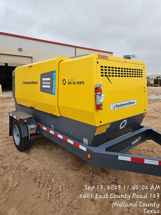 2023 ATLAS COPCO XAS 850