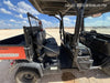 2019 Kubota RTV-X1140W-H 4wd Utility Cart, 4 Seat, Diesel, LED Strobe, Windshield Tempered Glass, Plastic Canopy, Wire Harness Kit, Backup Alarm