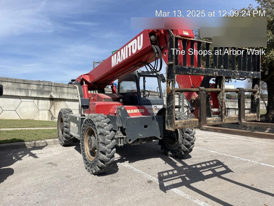 2019 Manitou MTA8044 MTA 8044 - 74 HP T4, Canopy, Worklights/Strobe, Beacon, 66" Carriage, 48" Forks, Solid Tires, Lift Hook, Aux Hydraulics