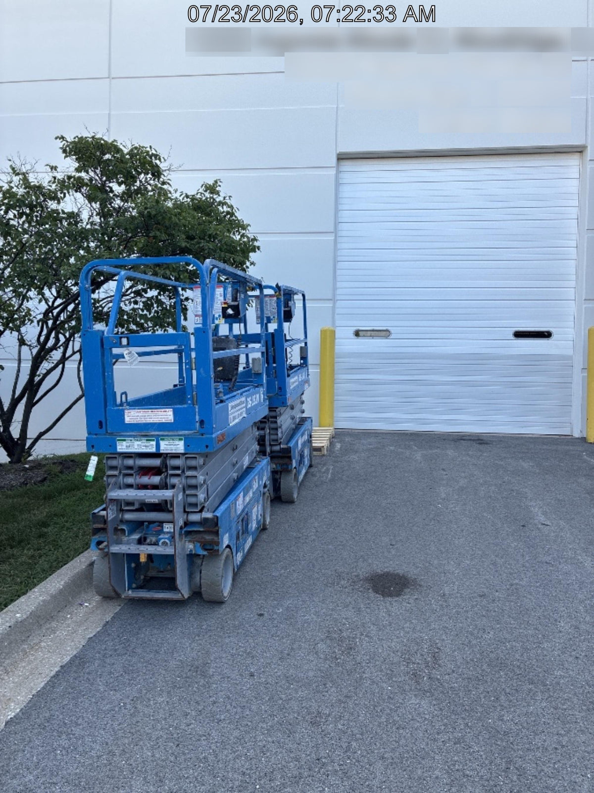 2020 Genie GS-1930 Solid Non Marking Tires, Beacon, Folding rails with half height swing gate