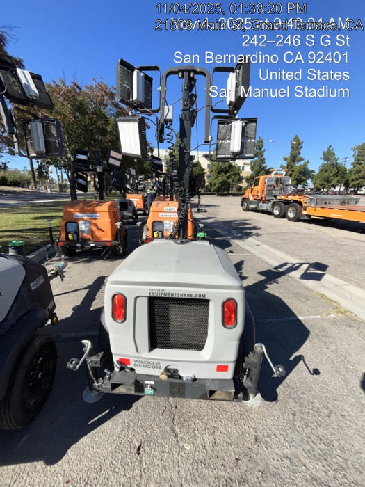 2024 Wacker Neuson LTT4 Diesel, Kohler KDW702, Deep Sea Controller, Auto Start, LED 320W, Bypass Outlet, T3