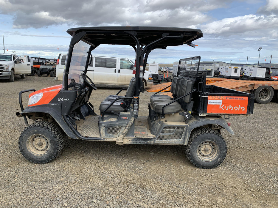 2022 Kubota RTV-X1140W-H Plastic Canopy, Windshield Acrylic Clear, LED Strobe Light, Wire Harness Kit, Back up Alarm
