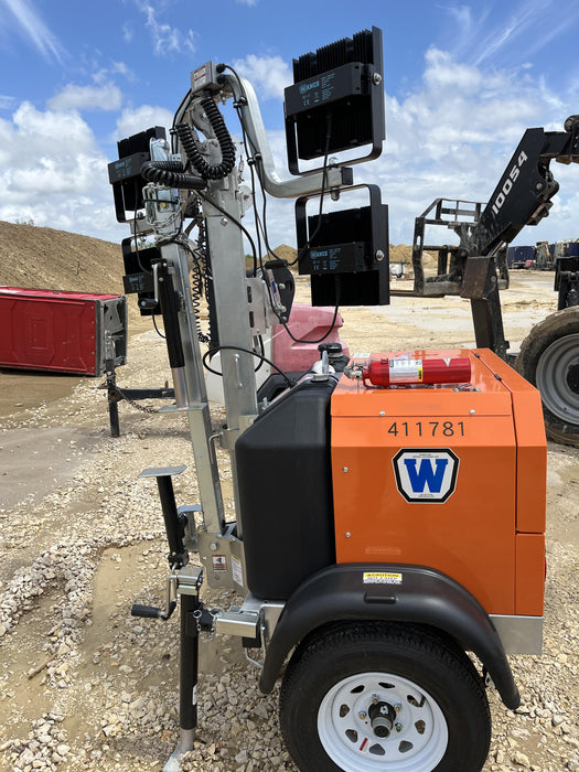 2024 Wanco WLTT-4MM4K Diesel, Deep Sea Controller, Shore Power Plug, Auto Start, (4) 350W LED Floodlights, 4kW Generator, 60 Gal Fuel Tank, 2" Ball, T3