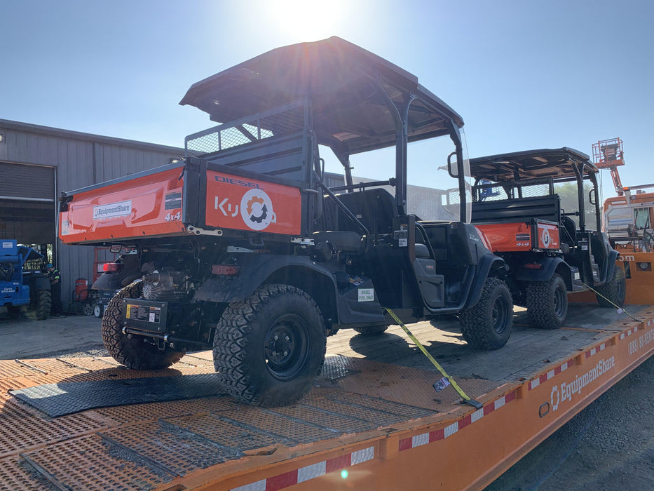 2021 Kubota RTV-X1140W-H Plastic Canopy, Windshield Acrylic Clear, LED Strobe Light, Wire Harness Kit, Back up Alarm