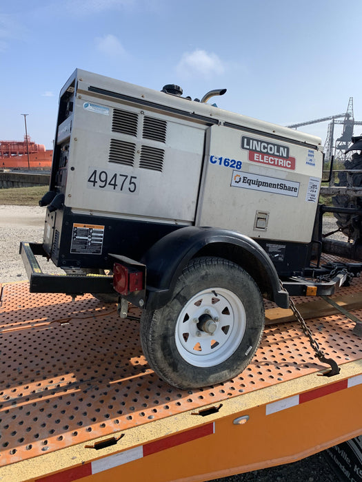 2019 Lincoln Electric Vantage 322 Ready-Pak 3, Two Wheel Trailer, Fender and Light Kit, Cable Rack