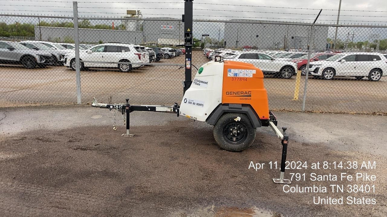 2023 Generac MLT2 Diesel, Flex Switch 120V Input, Powerzone Controller, 
(4) 320W LED Lights, 4kW Generator, 39.9 Gal Fuel Tank, 2" Ball, T3