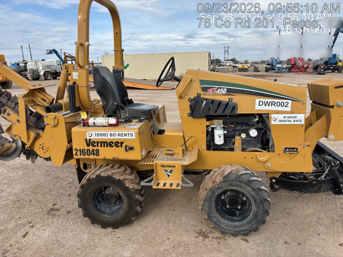 2022 VERMEER RTX450