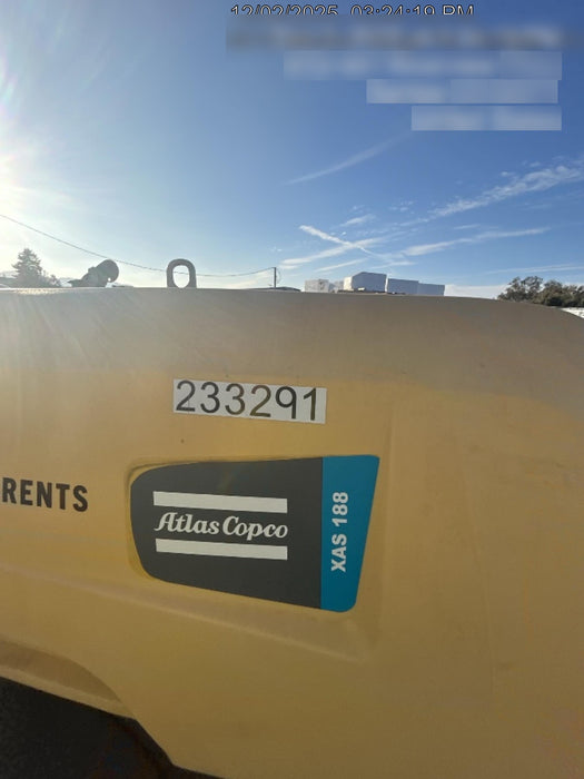 2022 ATLAS COPCO XAS188 CWK