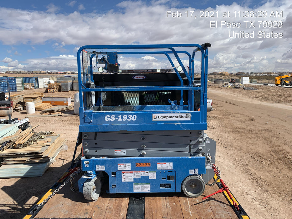 2020 Genie GS-1930 Standard Machine