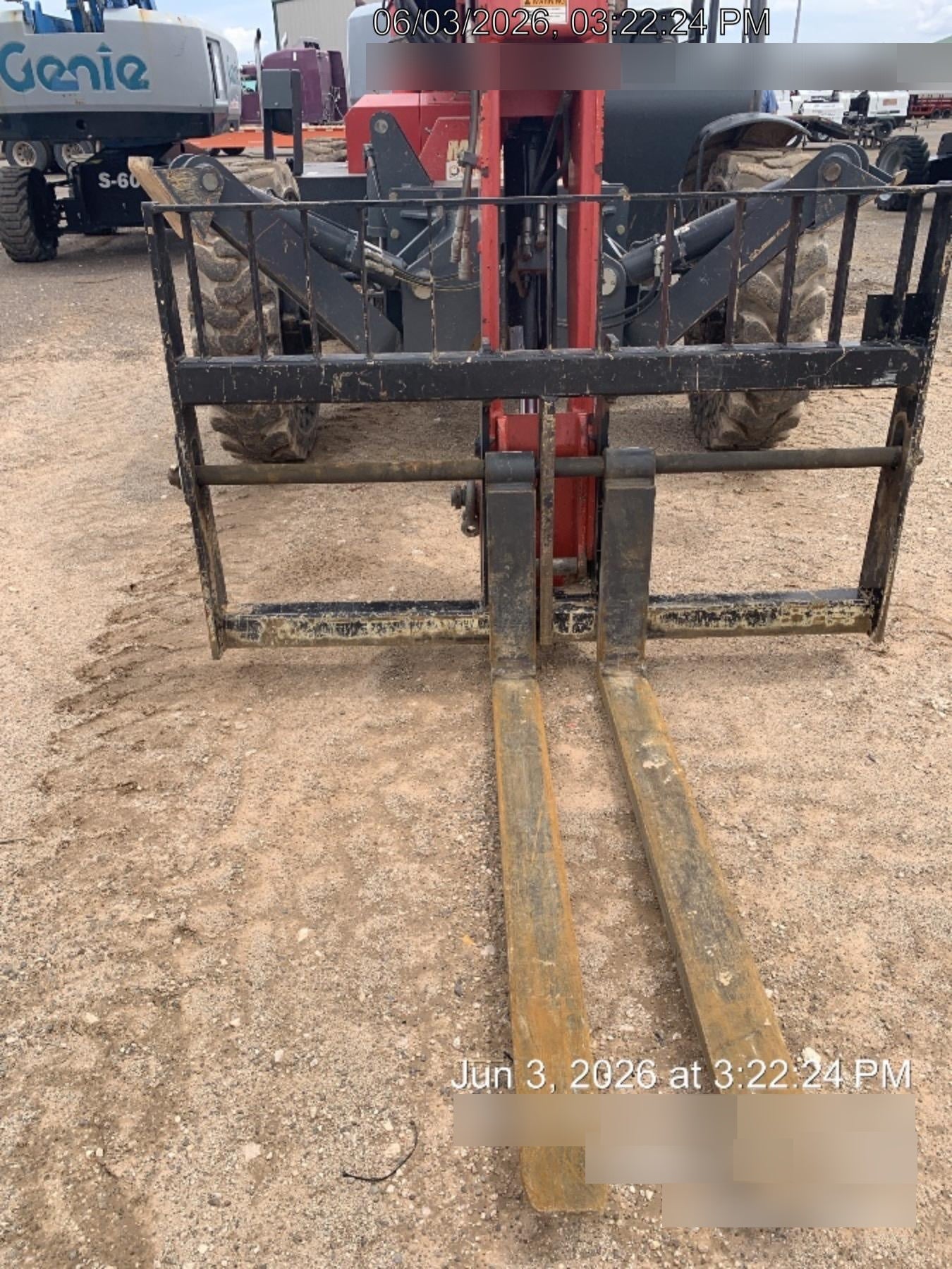 2018 Manitou MTA10055 Manitou MTA10055 - Canopy, Worklights, Beacon, 66" Carriage, 60" Forks, Solid Tires, Aux Hydraulics