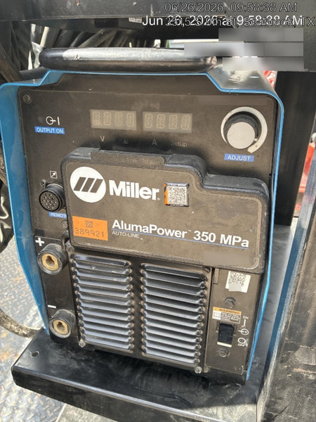 2023 MILLER ELECTRIC AlumaPower 350 MPA