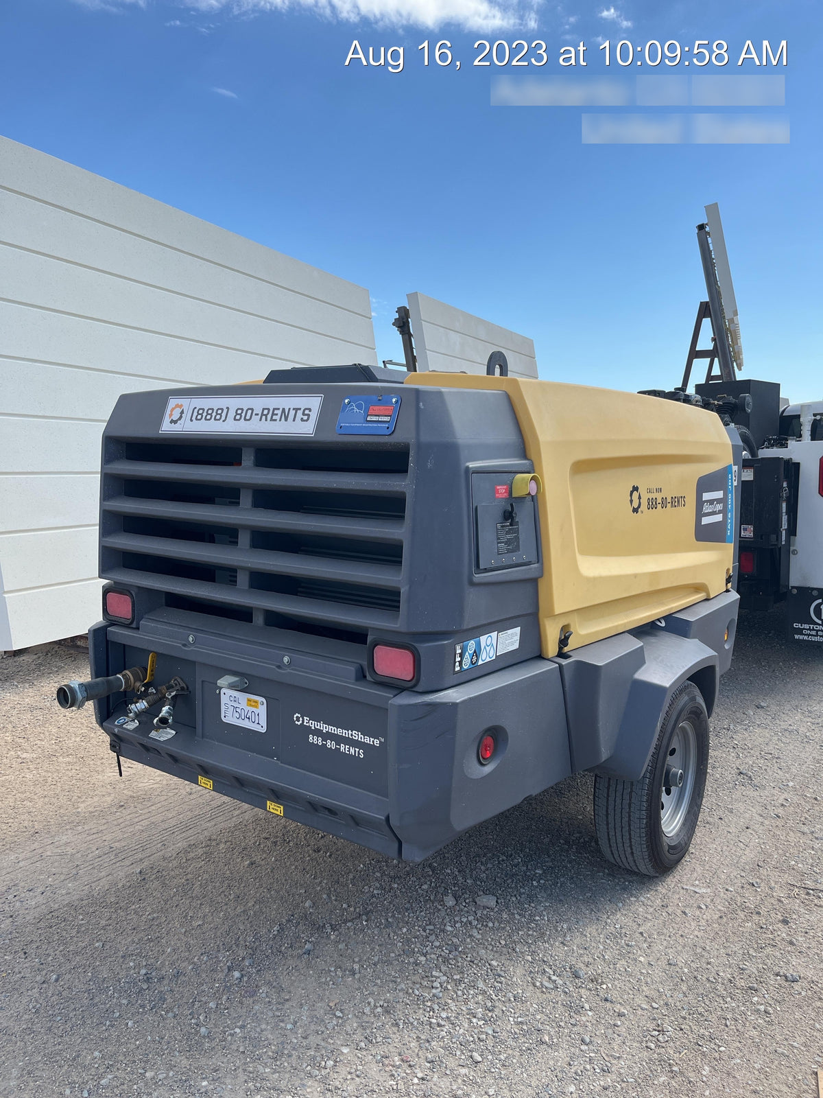 2021 ATLAS COPCO XATS 400 PFF
