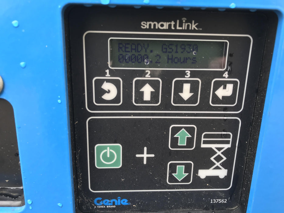 2019 Genie GS-1930 Fixed Rails with Chain Entry