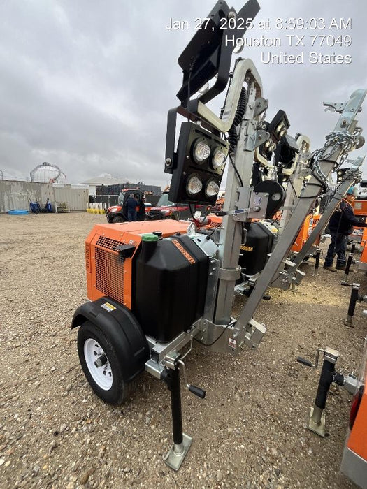 2024 Wanco WLTT-4MM4K Diesel, Deep Sea Controller, Shore Power Plug, Auto Start, (4) 350W LED Floodlights, 4kW Generator, 60 Gal Fuel Tank, 2" Ball, T3