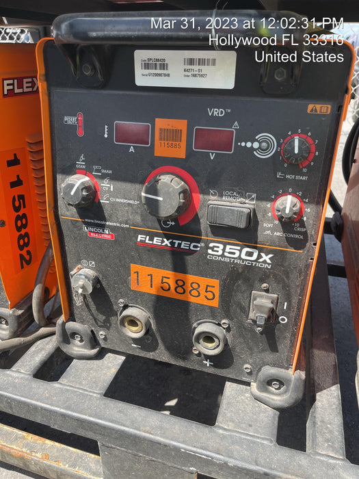 2020 LINCOLN ELECTRIC FLEXTEC 350X