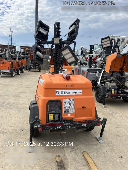 2024 Generac MLT2 Diesel, Flex Switch 120V Input, Powerzone Controller, 
(4) 320W LED Lights, 4kW Generator, 39.9 Gal Fuel Tank, 2" Ball, T3