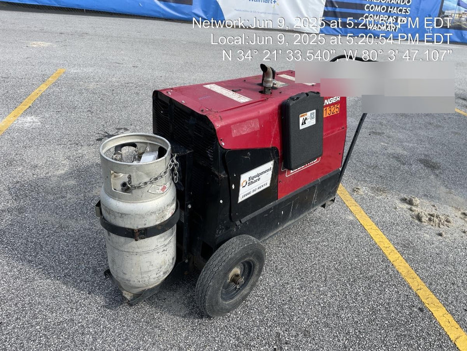 2021 Lincoln Electric Ranger 305 LPG K3430-1, Ranger 305 LPG, Undercarriage, Tank Holder & Strap, 10kw AC Gen, 25hp Kohler LPG Eng