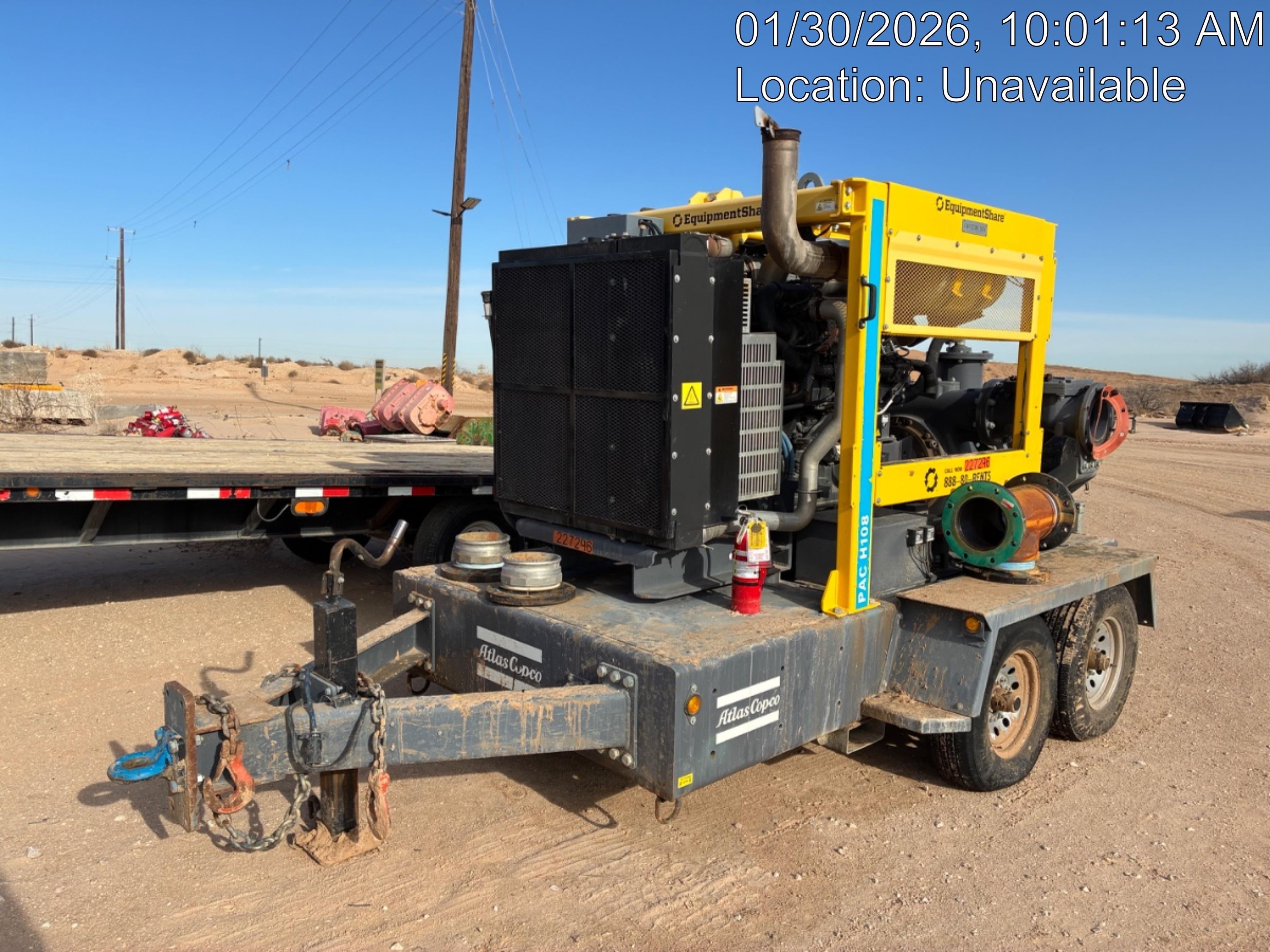 2022 ATLAS COPCO PAC H108 JD