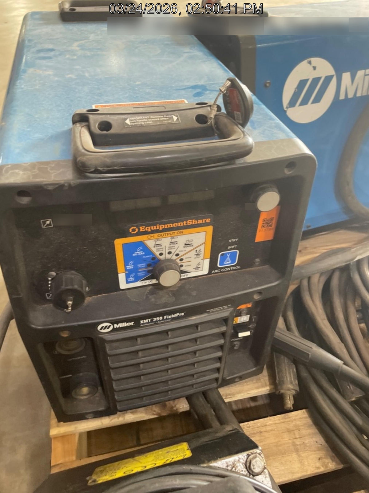 2021 MILLER ELECTRIC XMT 350