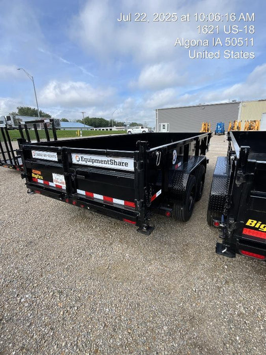 2025 BIG TEX TRAILER 16LP-14BK6SIRPD