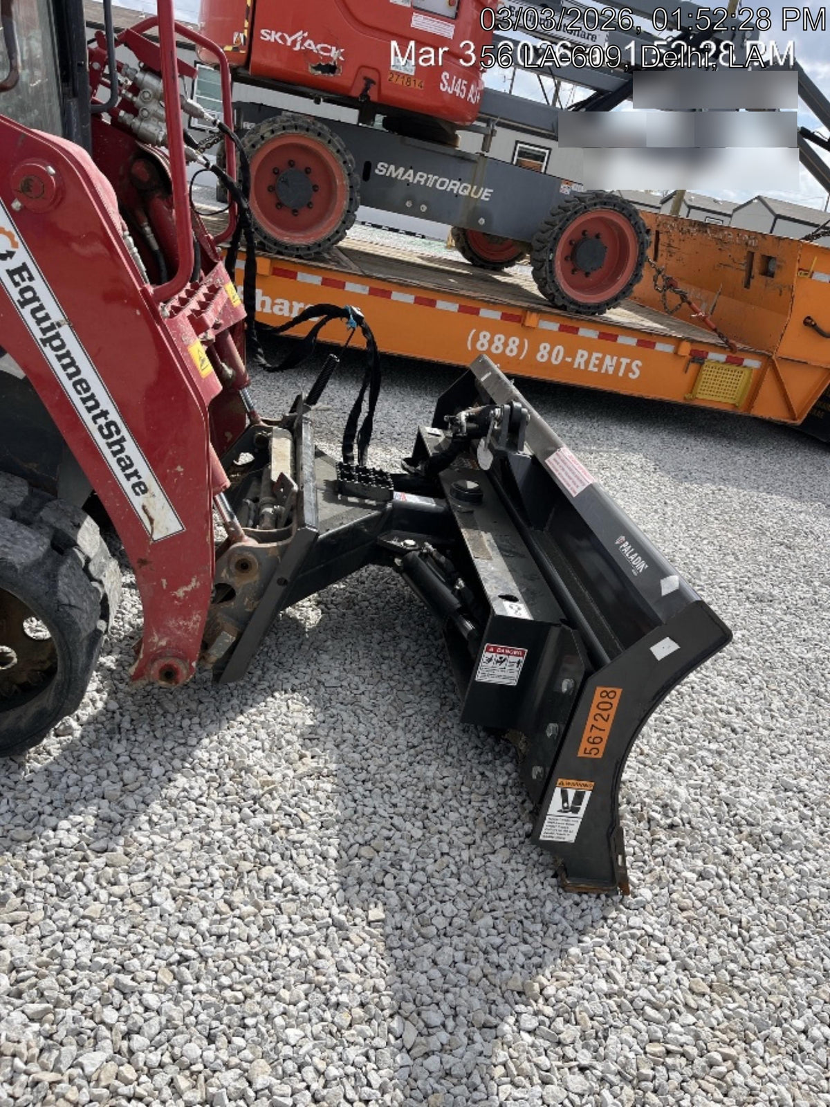 2025 PALADIN Dozer Blade 84"