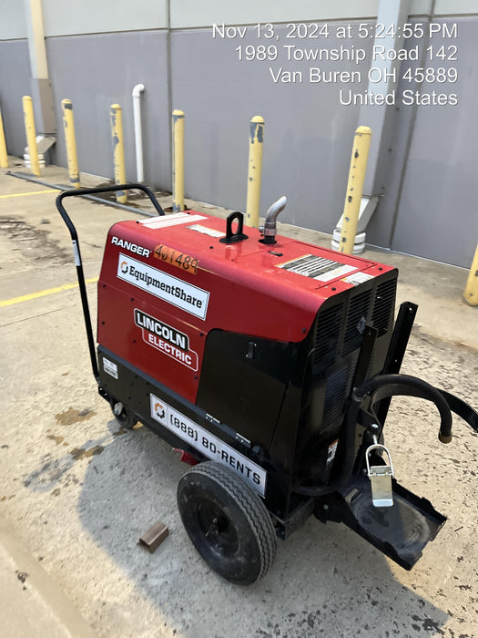 2024 Lincoln Electric Ranger 305 LPG Ranger 305 LPG, Undercarriage, Tank Holder & Strap, 10kw AC Gen, 25hp Kohler LPG Eng