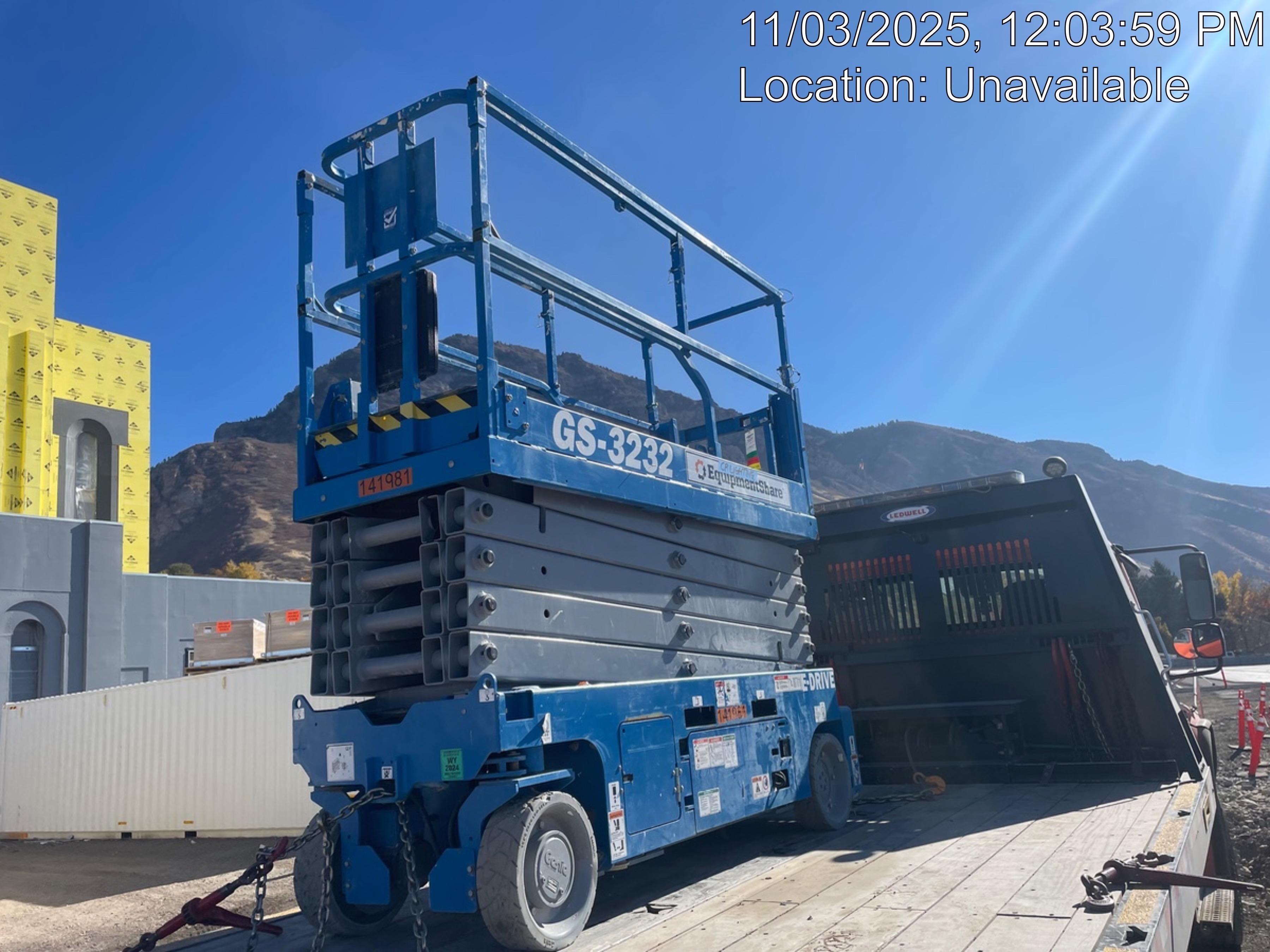 2020 Genie GS-1930 Solid Non Marking Tires, Beacon, Folding rails with half height swing gate