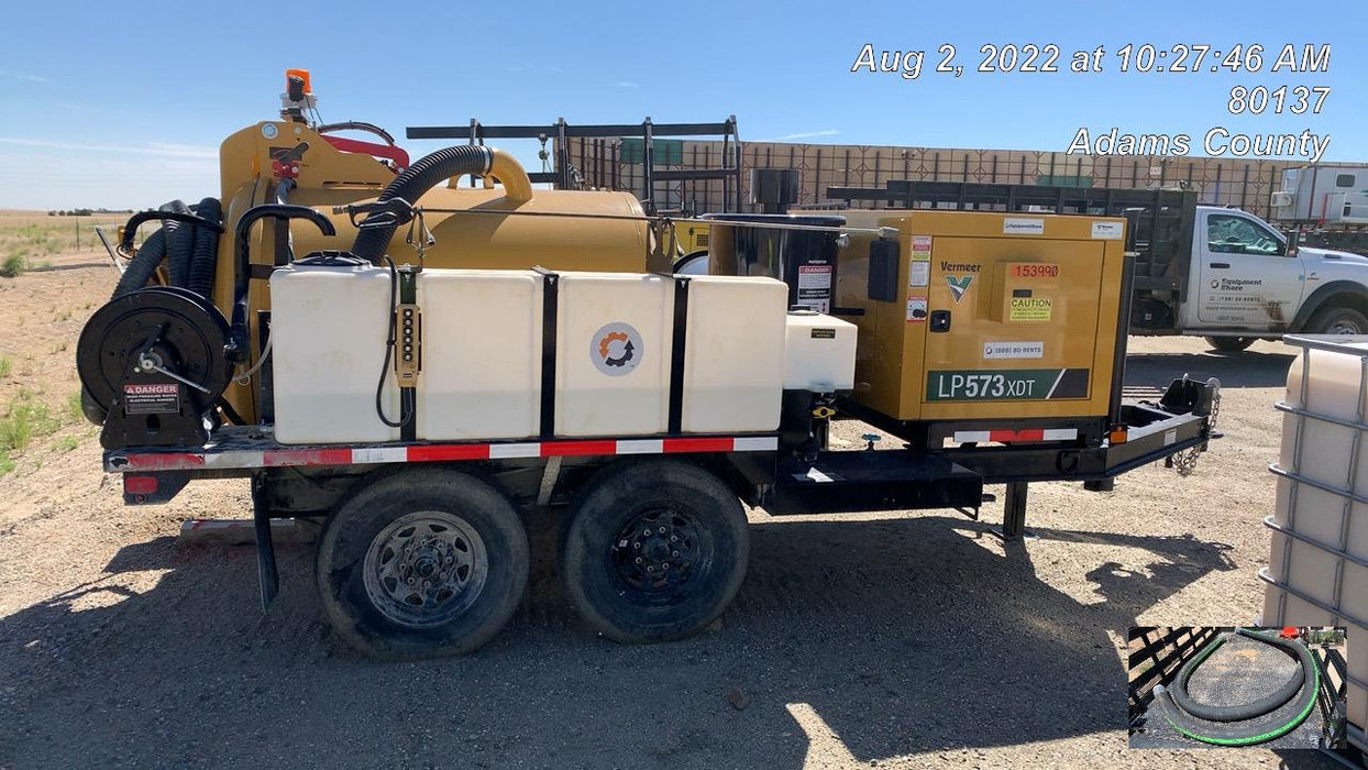2021 Vac-Tron LP573XDT T4 Koehler Diesel Engine, 500 Gallon Debris Tank, x2 100 Gallon Water Tanks