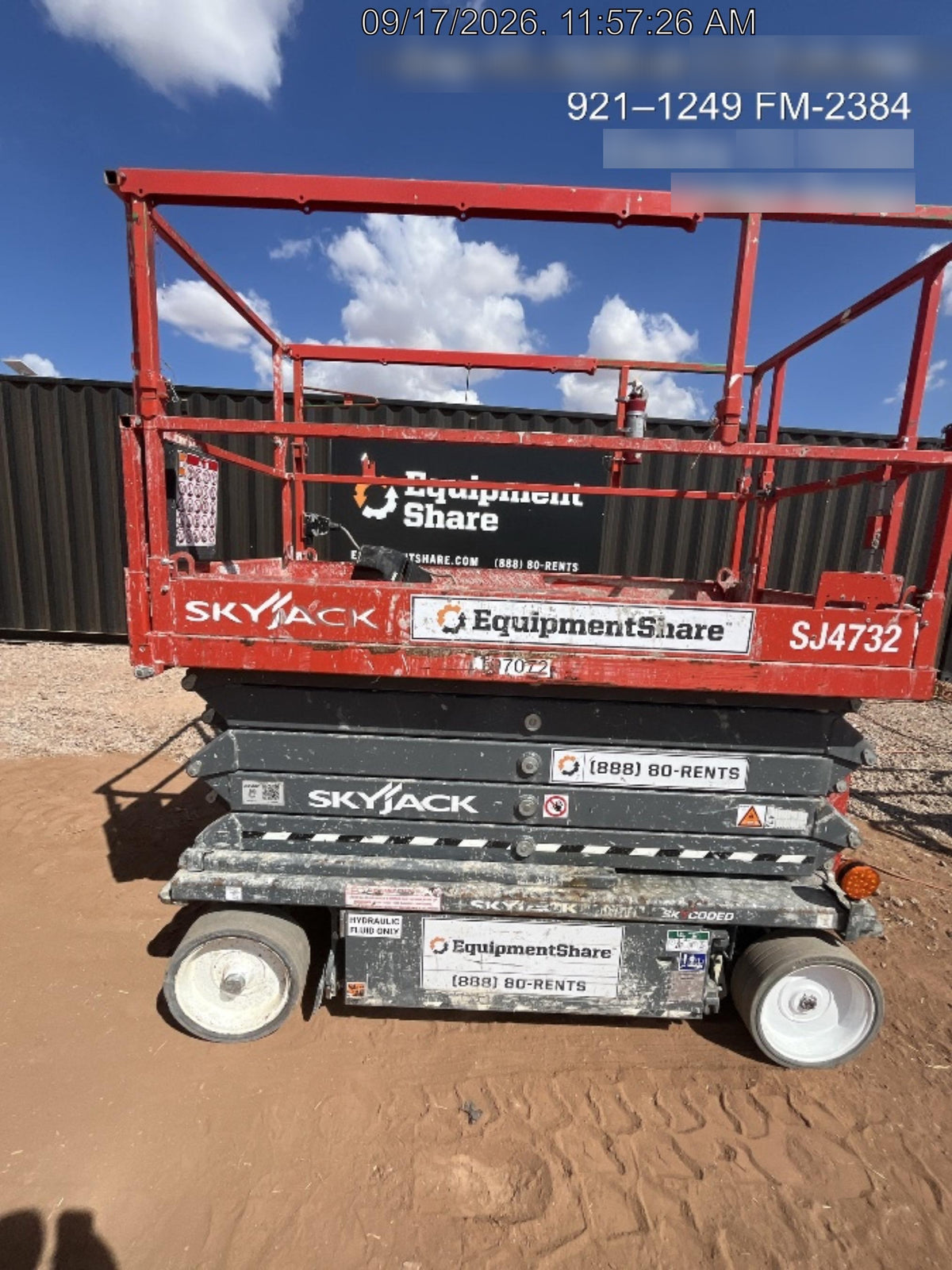 2021 SKYJACK SJ4732