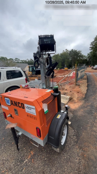 2024 Wanco WLTT-4MM4K Diesel, Deep Sea Controller, Shore Power Plug, Auto Start, (4) 350W LED Floodlights, 4kW Generator, 60 Gal Fuel Tank, 2" Ball, T3