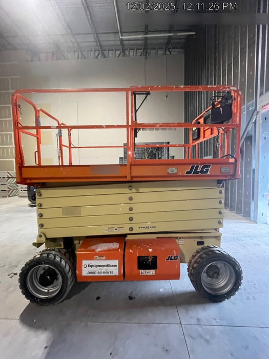 2019 JLG 4069LE Solid Non Marking Tires, Rotating Beacon