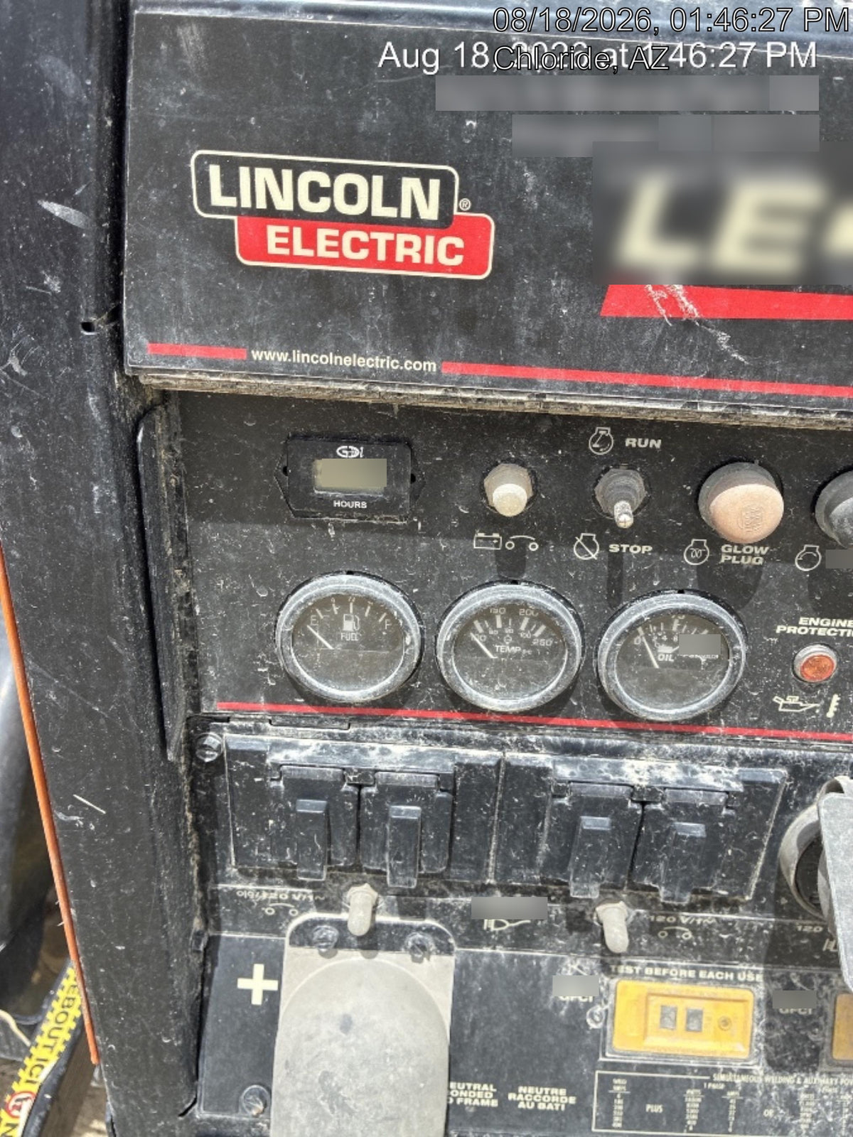 2022 Lincoln Electric LE400 Kubota V1505, Trlr, Cable Rack, Light Kit, ES Decals, T3