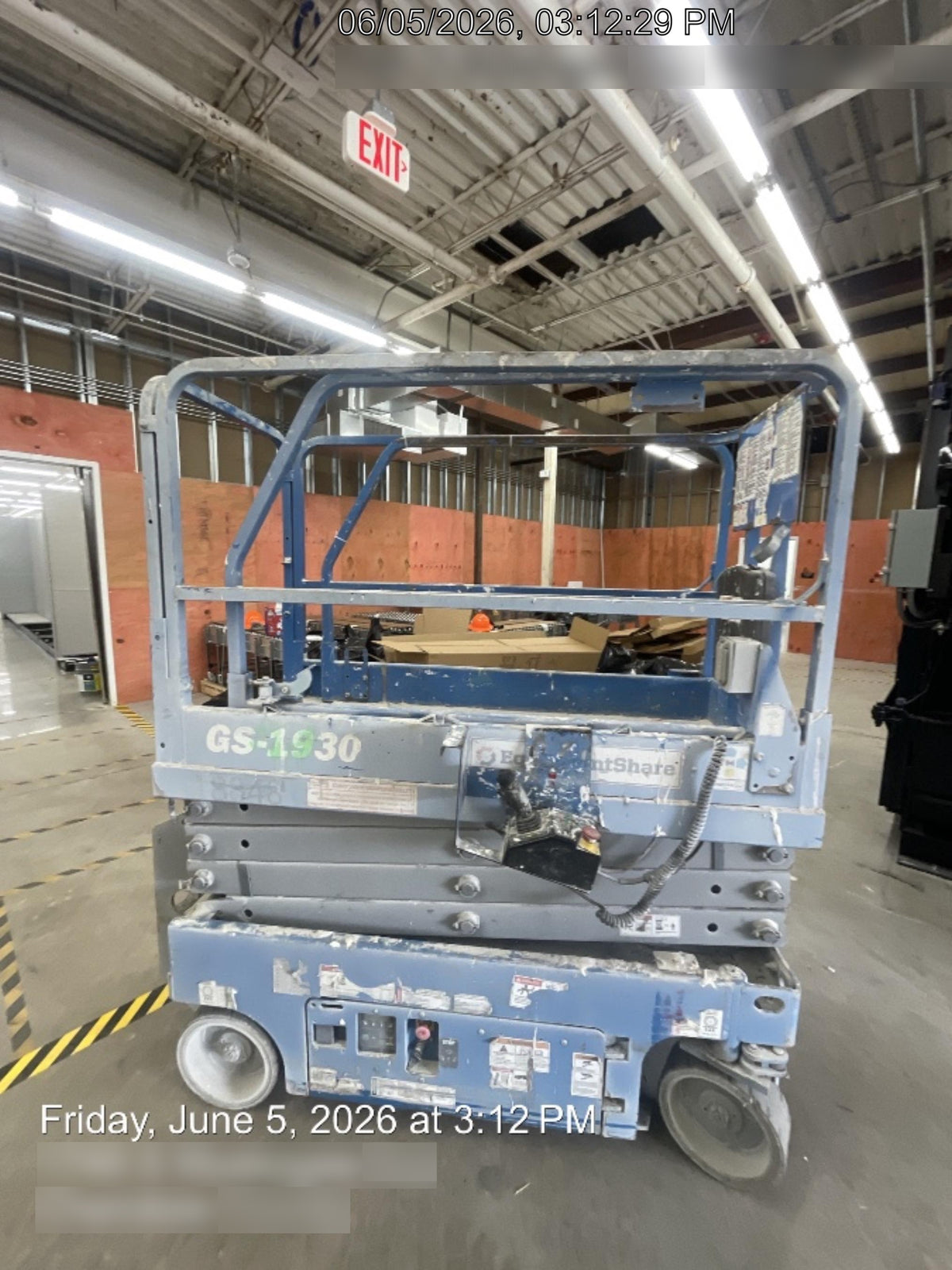 2018 Genie GS-1930 Genie GS-1930 Scissor Lift w/Standard Options