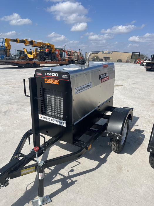 2025 Lincoln Electric LE400 Diesel, Kubota V1505, 22 HP, Trlr, Cable Rack, Light Kit, ES Decals, T3