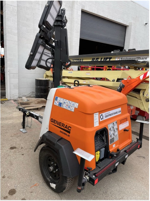2023 Generac MLT2 Diesel, Flex Switch 120V Input, Powerzone Controller, 
(4) 320W LED Lights, 4kW Generator, 39.9 Gal Fuel Tank, 2" Ball, T3