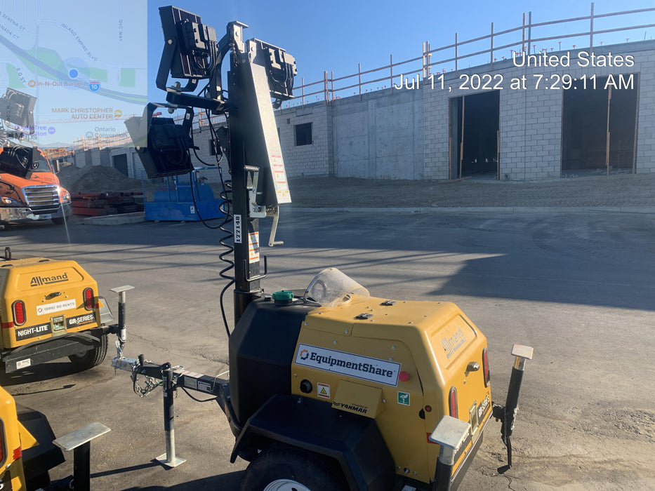 Allmand NLV3GR 3kW Light Plant - LED