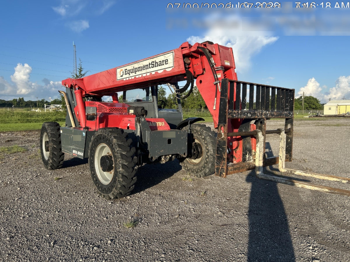 2019 Manitou MTA8044 MTA 8044 - 74 HP T4, Canopy, Worklights/Strobe, Beacon, 66" Carriage, 48" Forks, Solid Tires, Lift Hook, Aux Hydraulics