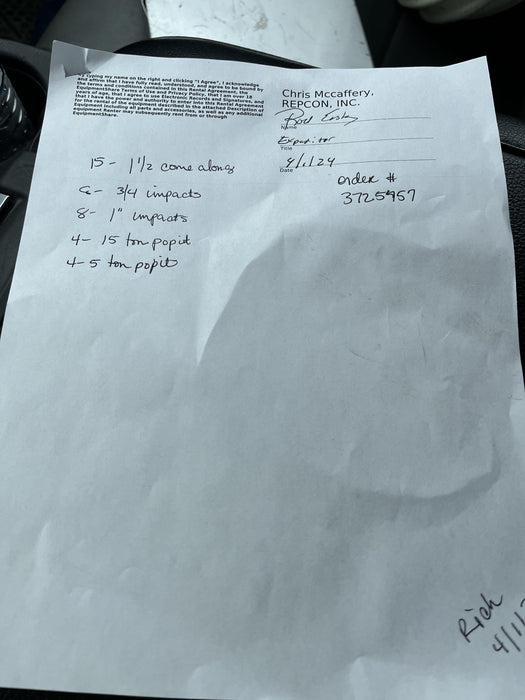 2022 GEARENCG MFG P95-525 GEARNCG MFG