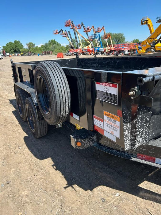 2025 BIG TEX TRAILER 16LP-14BK6SIRPD