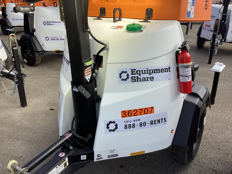 2023 Generac MLT2 Diesel, Flex Switch 120V Input, Powerzone Controller, 
(4) 320W LED Lights, 4kW Generator, 39.9 Gal Fuel Tank, 2" Ball, T3