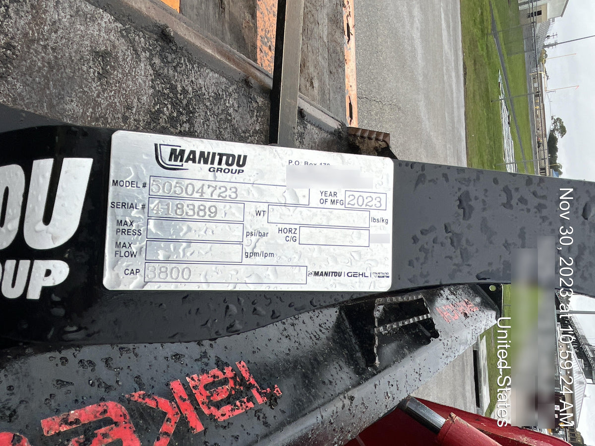 2023 MANITOU 50504723