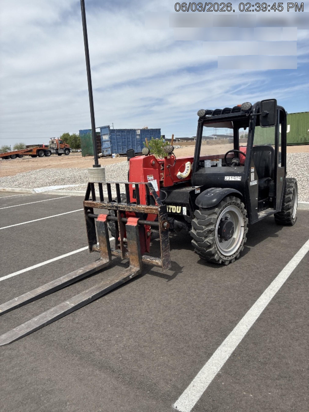 2022 MANITOU MTA5519
