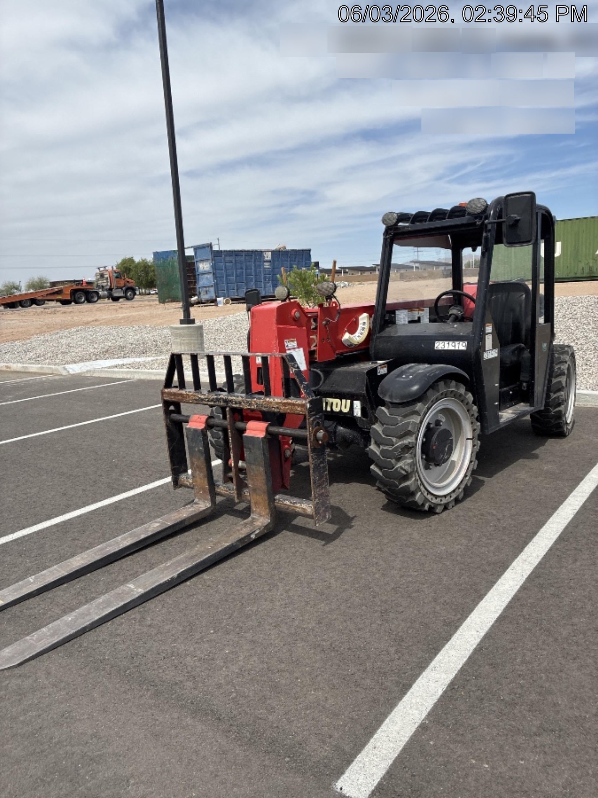 2022 MANITOU MTA5519