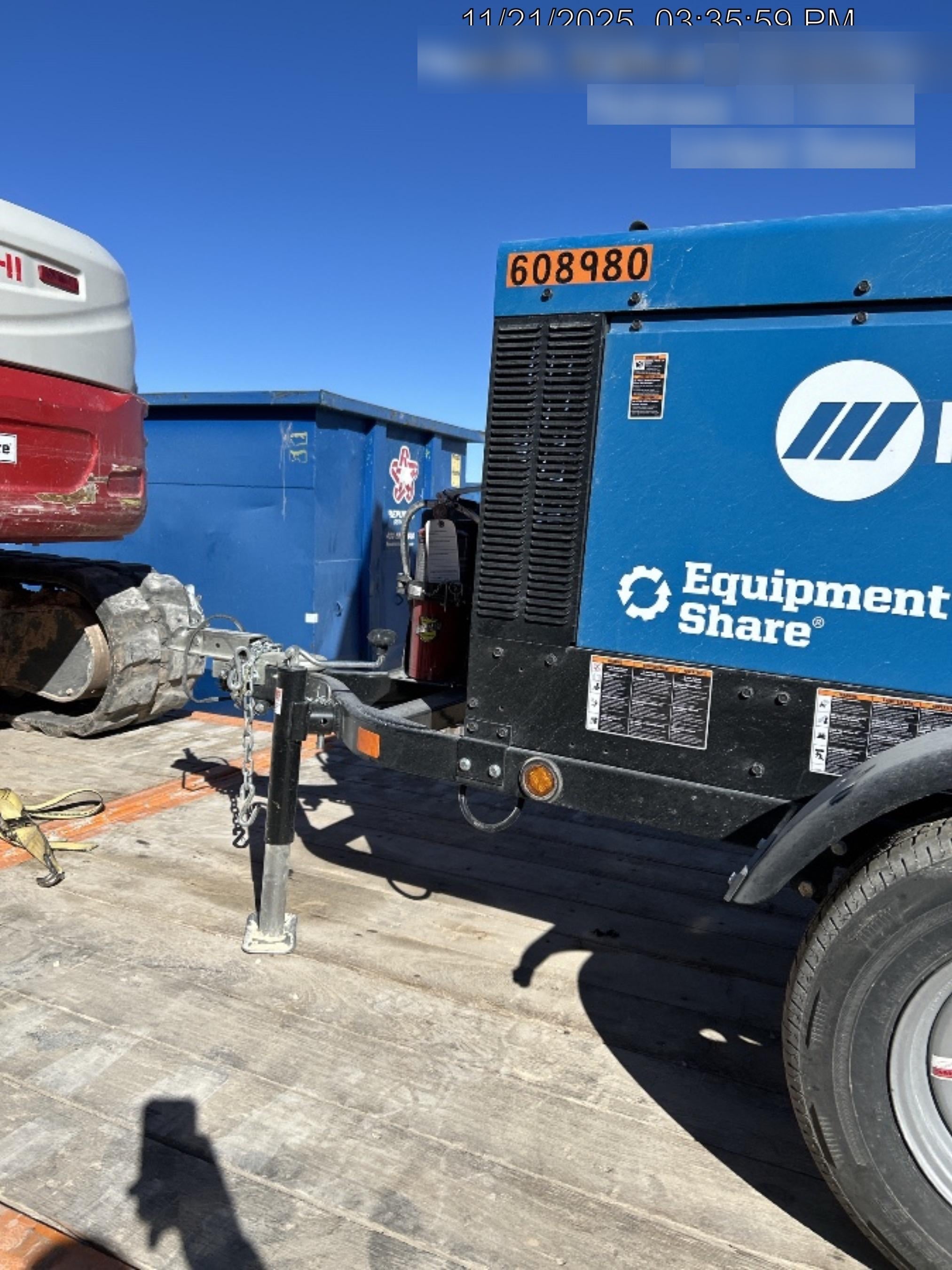 2025 MILLER ELECTRIC BIG BLUE 400