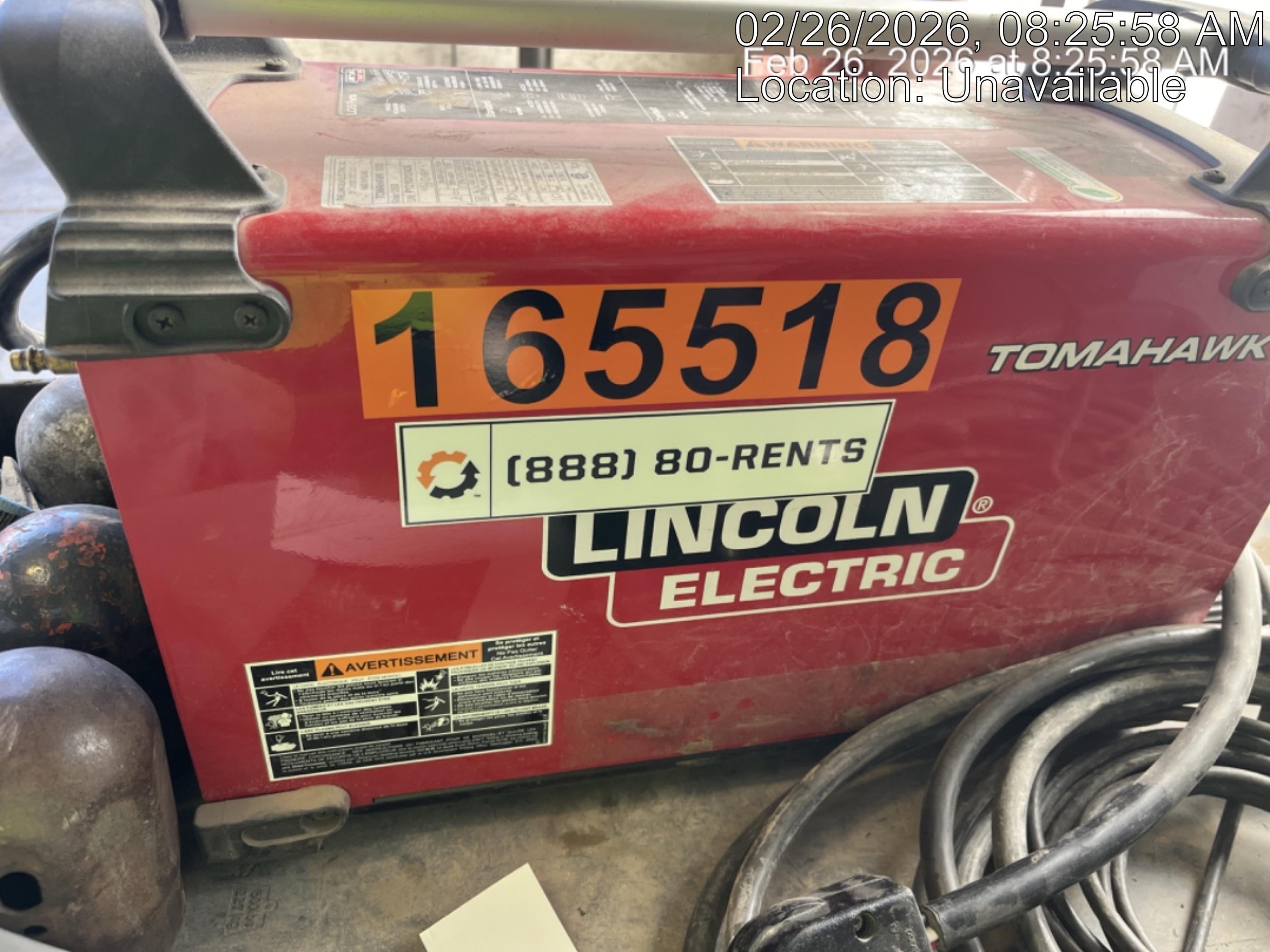 2021 LINCOLN ELECTRIC TOMAHAWK 1000