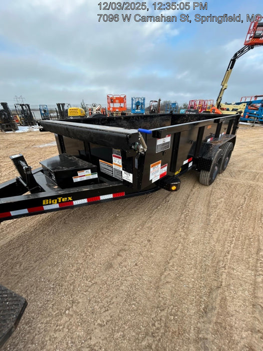 2025 BIG TEX TRAILER 16LP-14BK6SIRPD