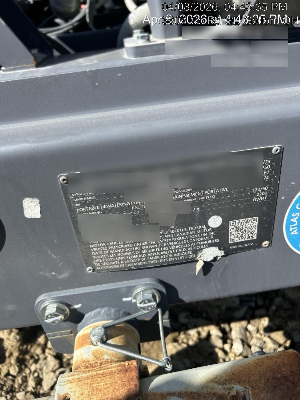 2023 ATLAS COPCO PAC F66 KD