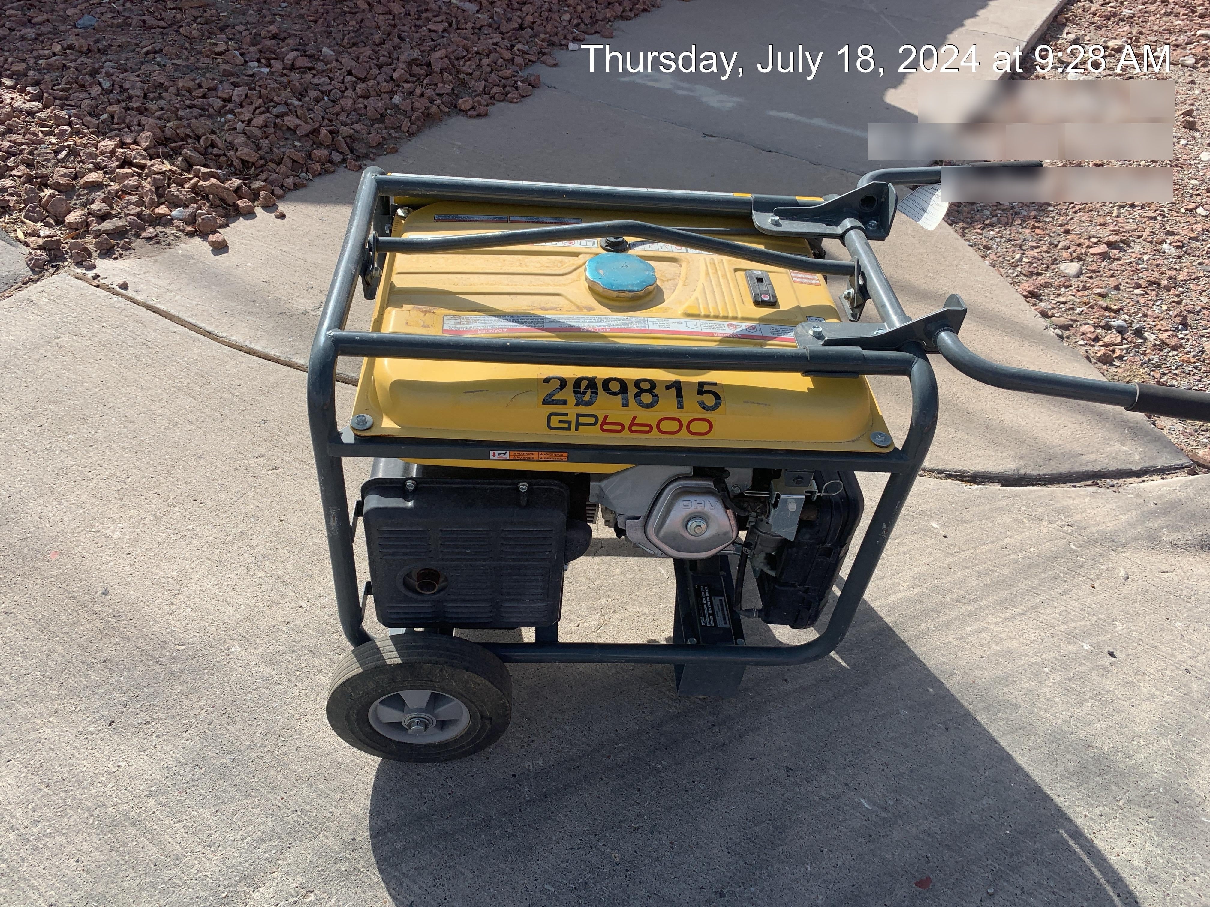 2022 WACKER NEUSON GP6600A