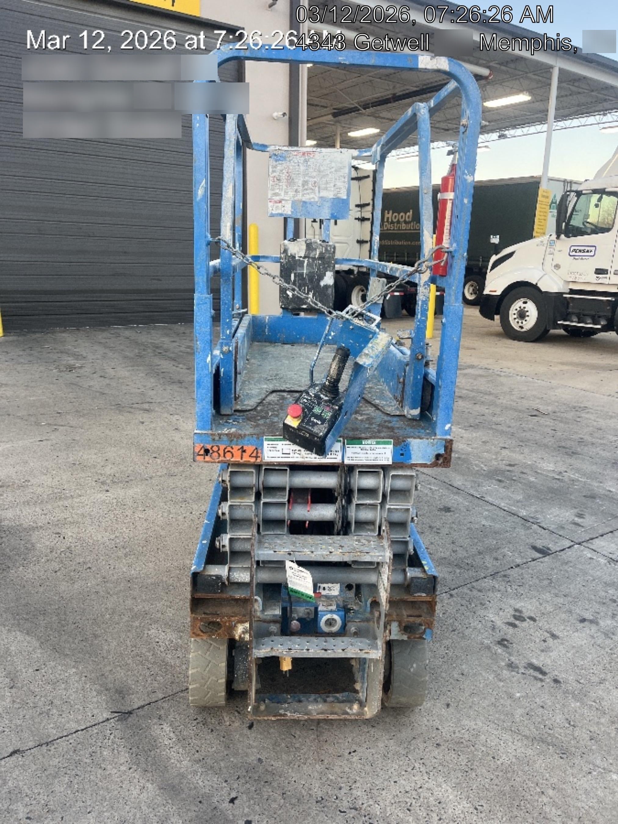 2019 Genie GS-1930 Fixed Rails with Chain Entry