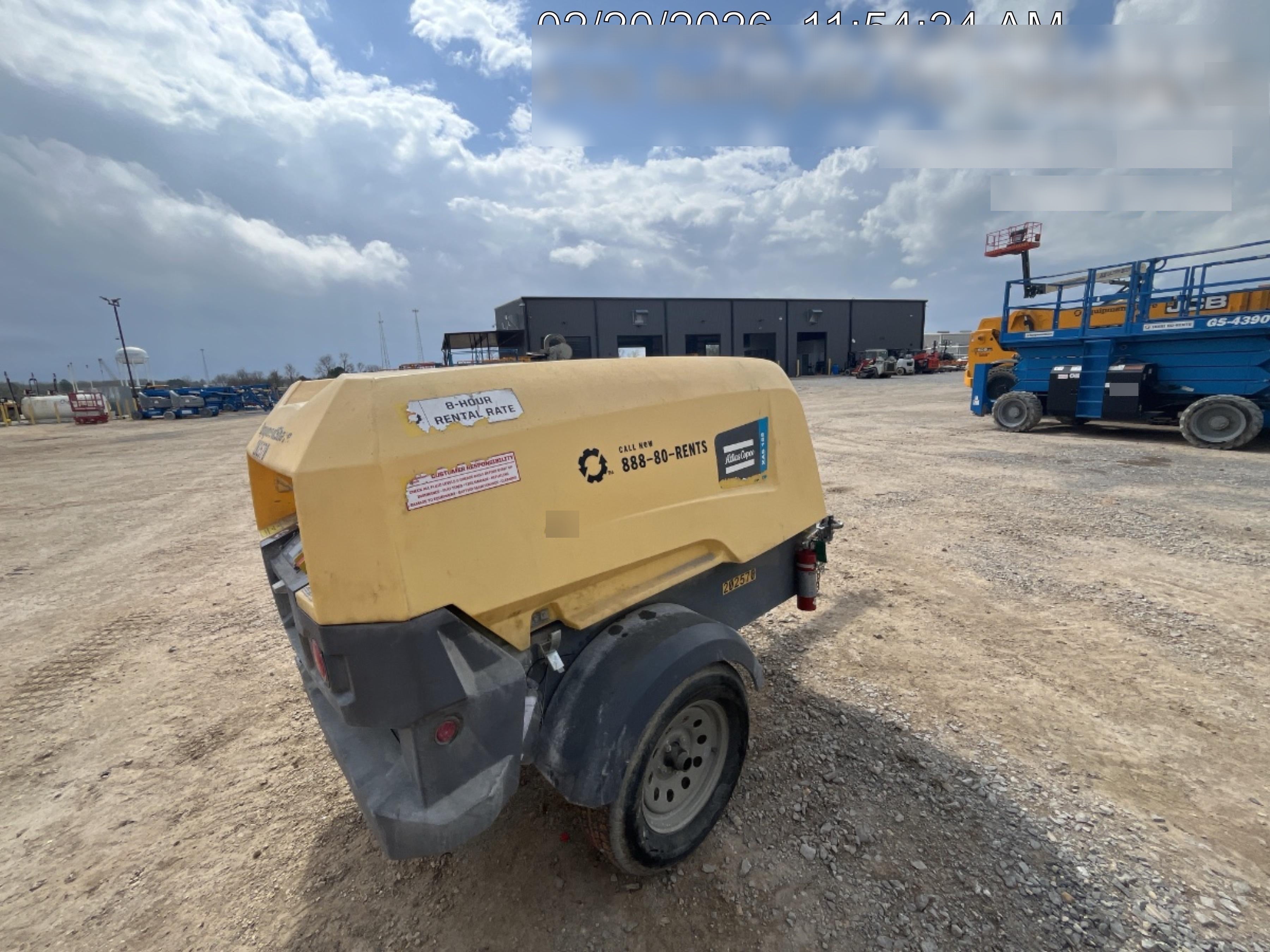 2022 ATLAS COPCO XAS188 CWK